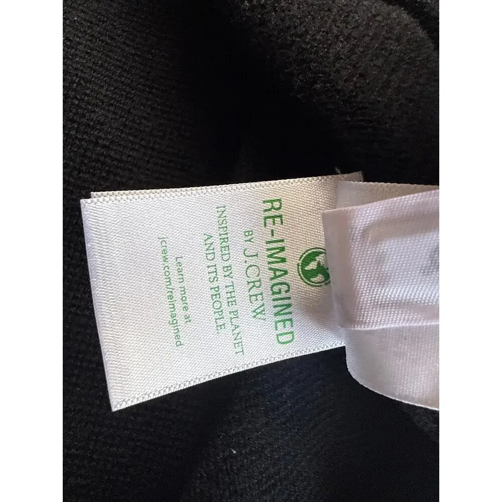 J.Crew Giselle Sweater-Blazer in Black Size Large